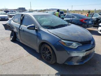  Salvage Toyota Corolla