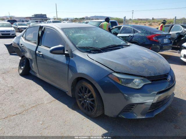  Salvage Toyota Corolla