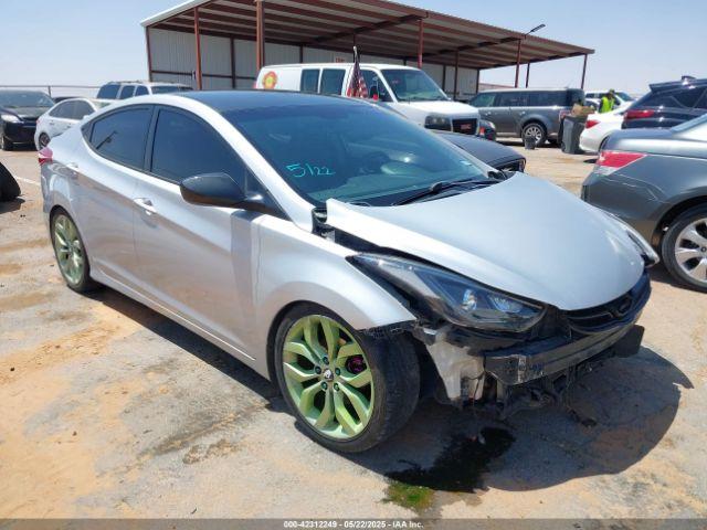  Salvage Hyundai ELANTRA