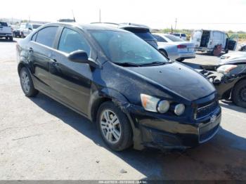  Salvage Chevrolet Sonic