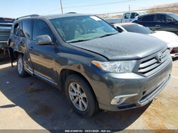  Salvage Toyota Highlander