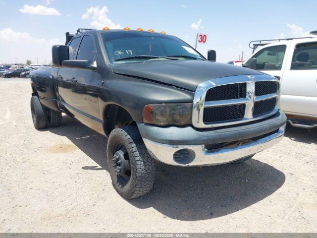  Salvage Dodge Ram 3500