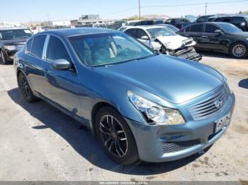  Salvage INFINITI G37