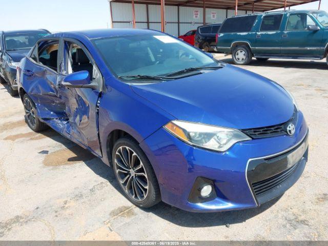  Salvage Toyota Corolla