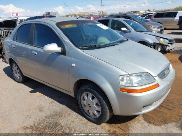  Salvage Chevrolet Aveo