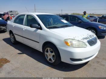  Salvage Toyota Corolla