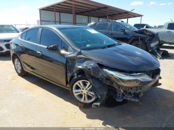  Salvage Chevrolet Cruze