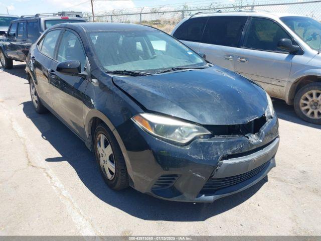  Salvage Toyota Corolla