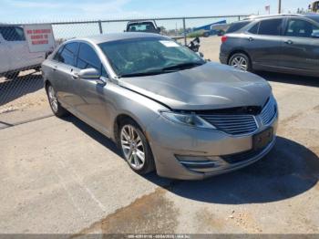  Salvage Lincoln MKZ