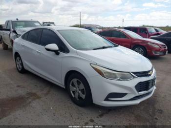  Salvage Chevrolet Cruze
