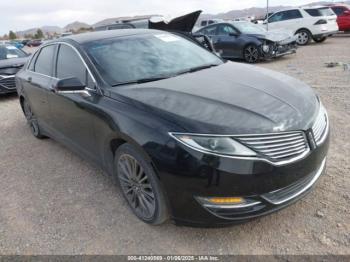 Salvage Lincoln MKZ Hybrid