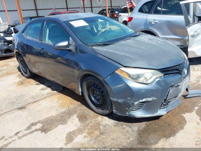 Salvage Toyota Corolla