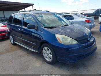  Salvage Toyota Sienna