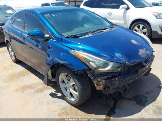  Salvage Hyundai ELANTRA
