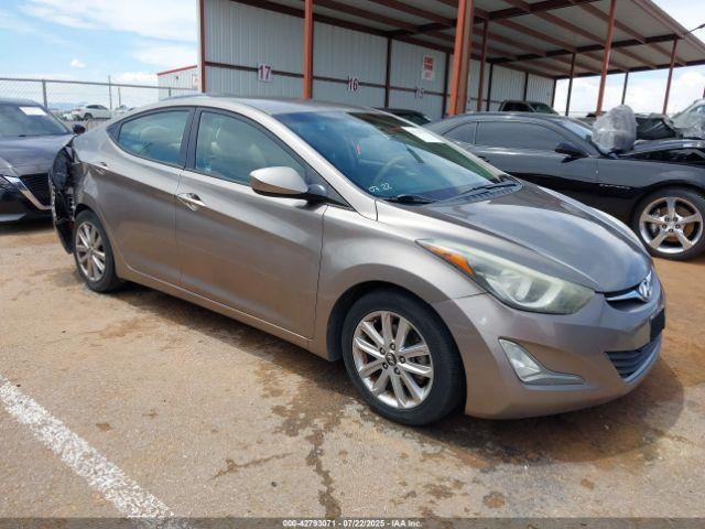  Salvage Hyundai ELANTRA