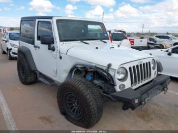  Salvage Jeep Wrangler