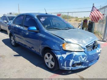 Salvage Chevrolet Aveo