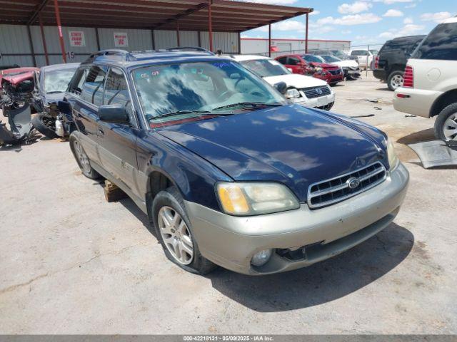  Salvage Subaru Outback