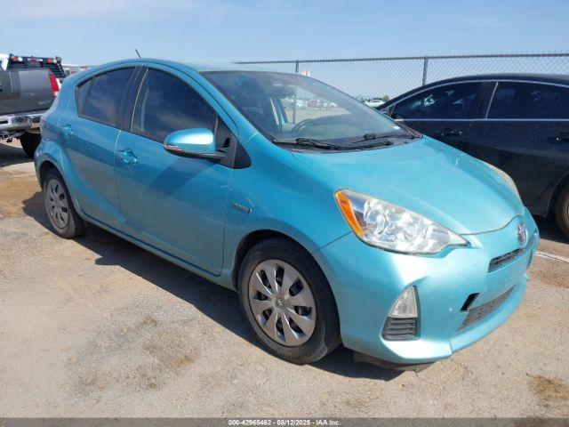  Salvage Toyota Prius c