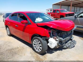  Salvage Nissan Sentra