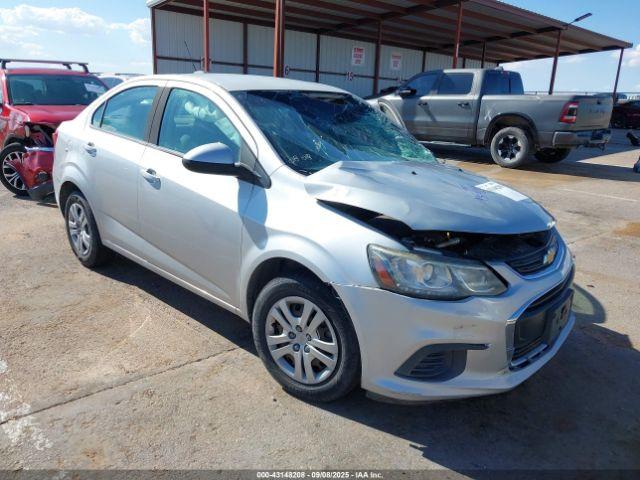 Salvage Chevrolet Sonic