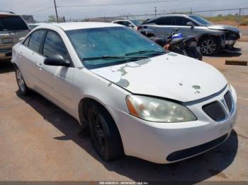  Salvage Pontiac G6