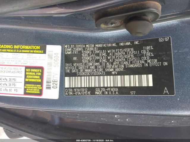 Toyota Sienna Ce Image 7