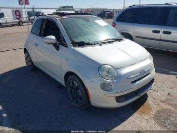  Salvage FIAT 500c