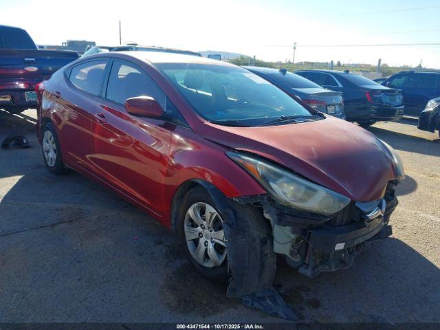 Salvage Hyundai ELANTRA