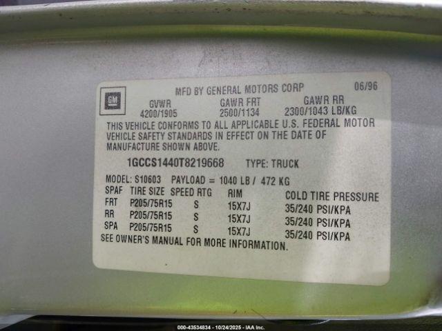 Chevrolet S Truck S10 Image 7