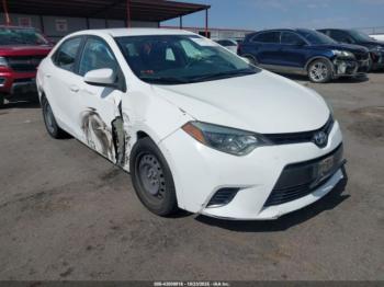  Salvage Toyota Corolla