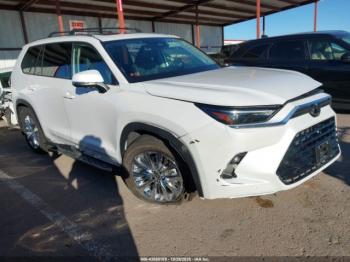  Salvage Toyota Grand Highlander