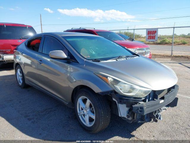  Salvage Hyundai ELANTRA