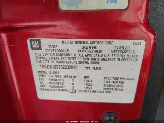 GMC Envoy Slt Image 12