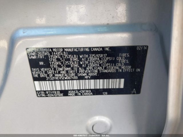 Toyota RAV4 Le Image 16