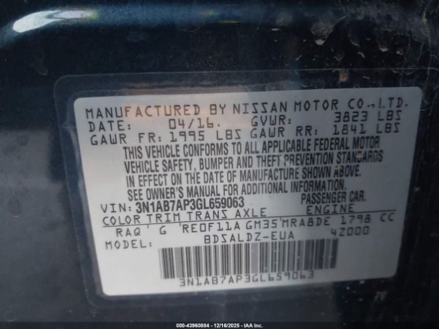 Nissan Sentra Sv Image 3