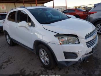  Salvage Chevrolet Trax