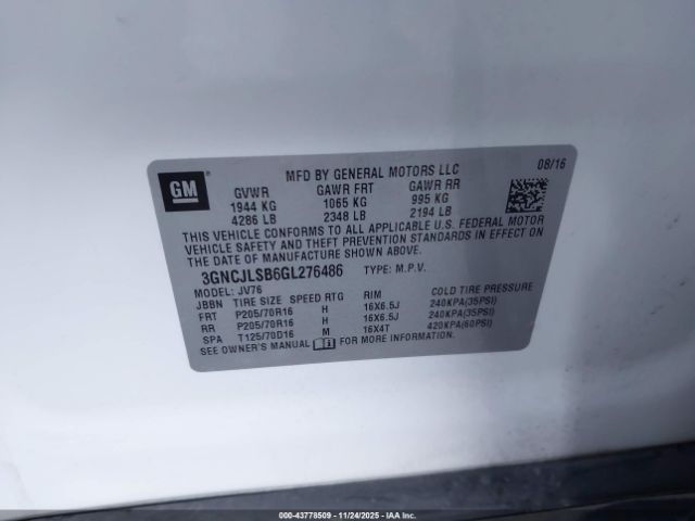 Chevrolet Trax Lt Image 14