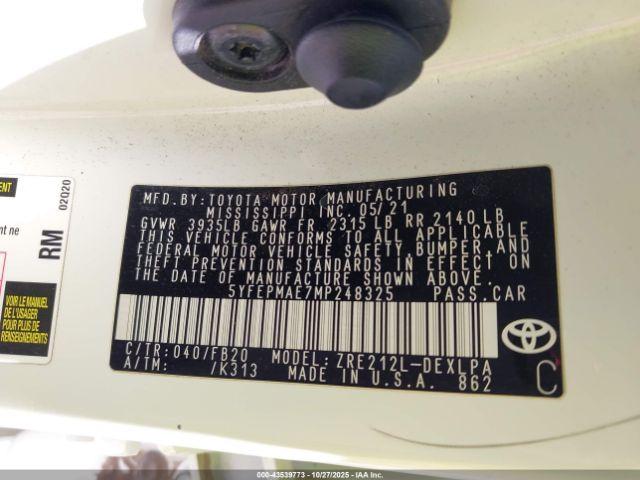 Toyota Corolla Le Image 6