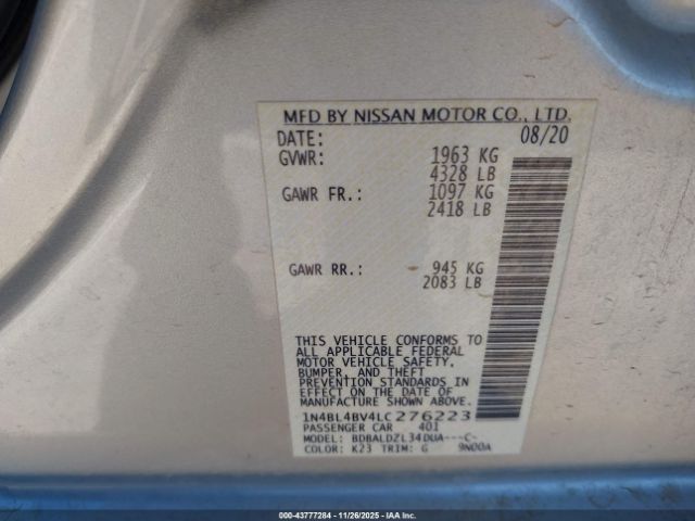 Nissan Altima S Fwd Image 16