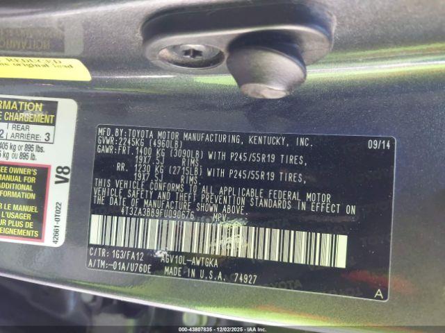 Toyota Venza Le Image 11