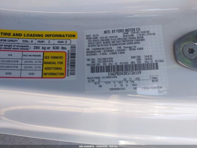 Ford Mustang Ecoboost Premium Image 10